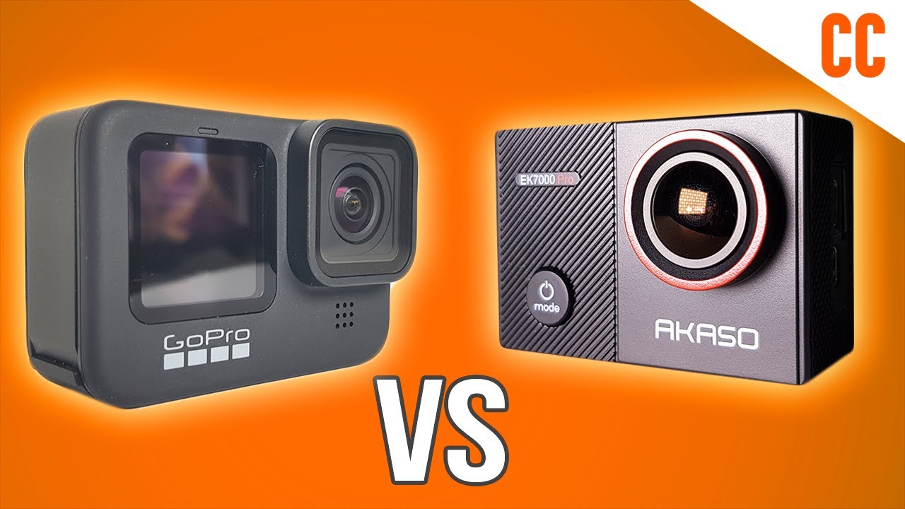 Akaso EK7000 Pro vs GoPro Hero 9 Comparison 4K Footage