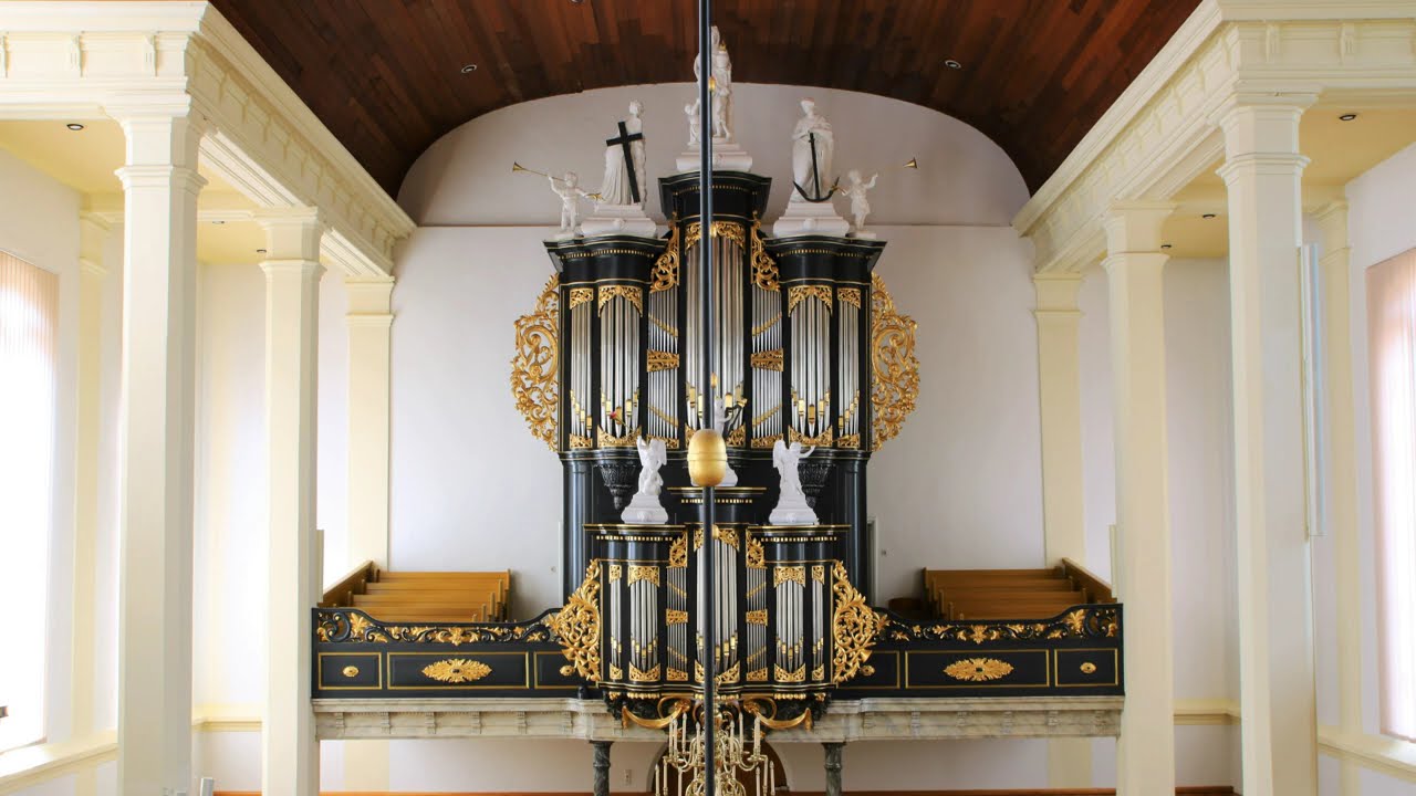 God is getrouw, Zijn plannen falen niet | Zwier van Dijk orgel Genemuiden 1885