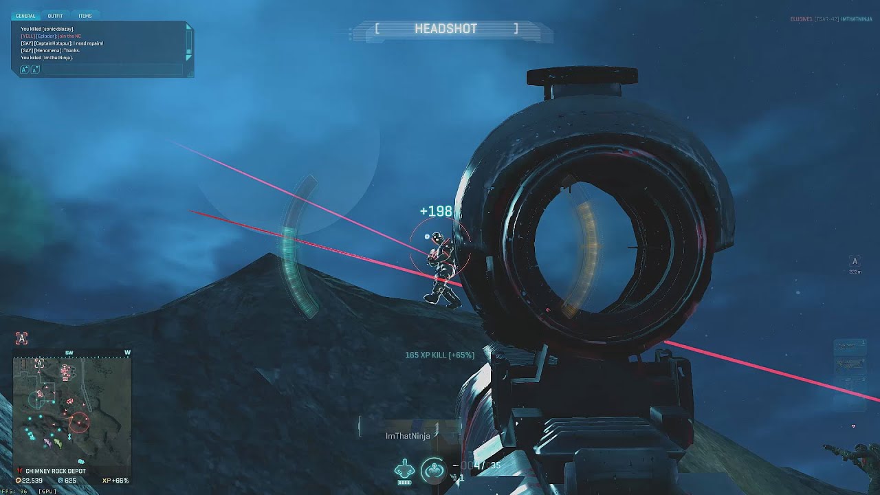 [NUC] elusive1: Lethal (PlanetSide 2 Infiltrator Gameplay) 60 FPS