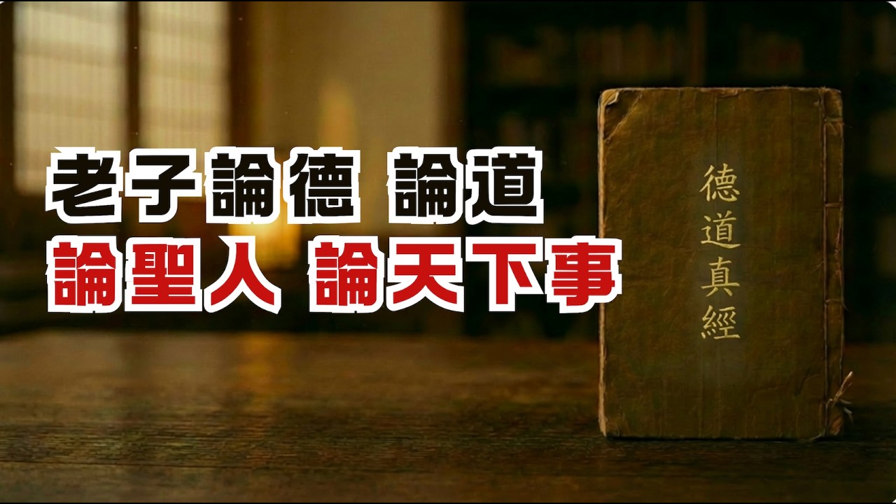《道德真經》：論德 論道 論聖人 論天下事｜尋道分享