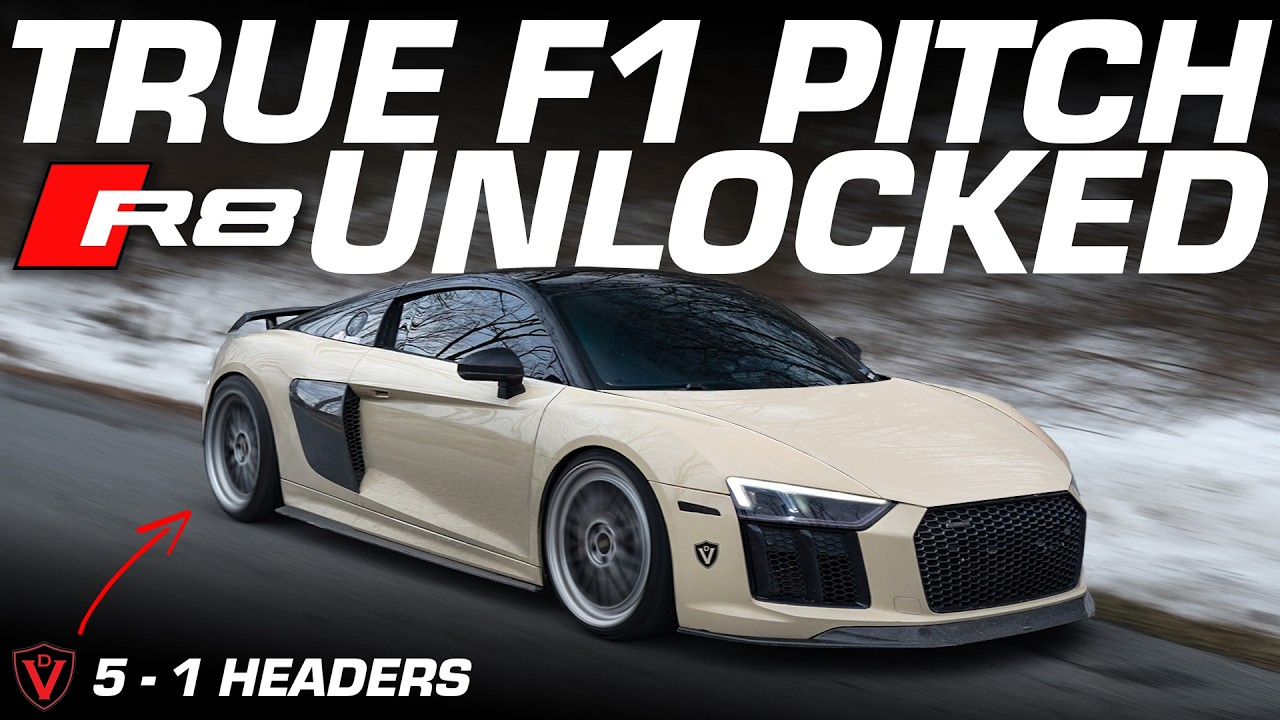 We made the WORLDS PUREST Sounding Audi R8 V10 | Valvetronic Designs
