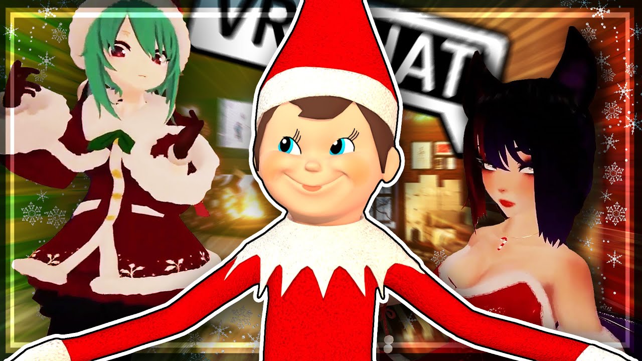 Как напугать людей в VRCHAT — рождественский выпуск