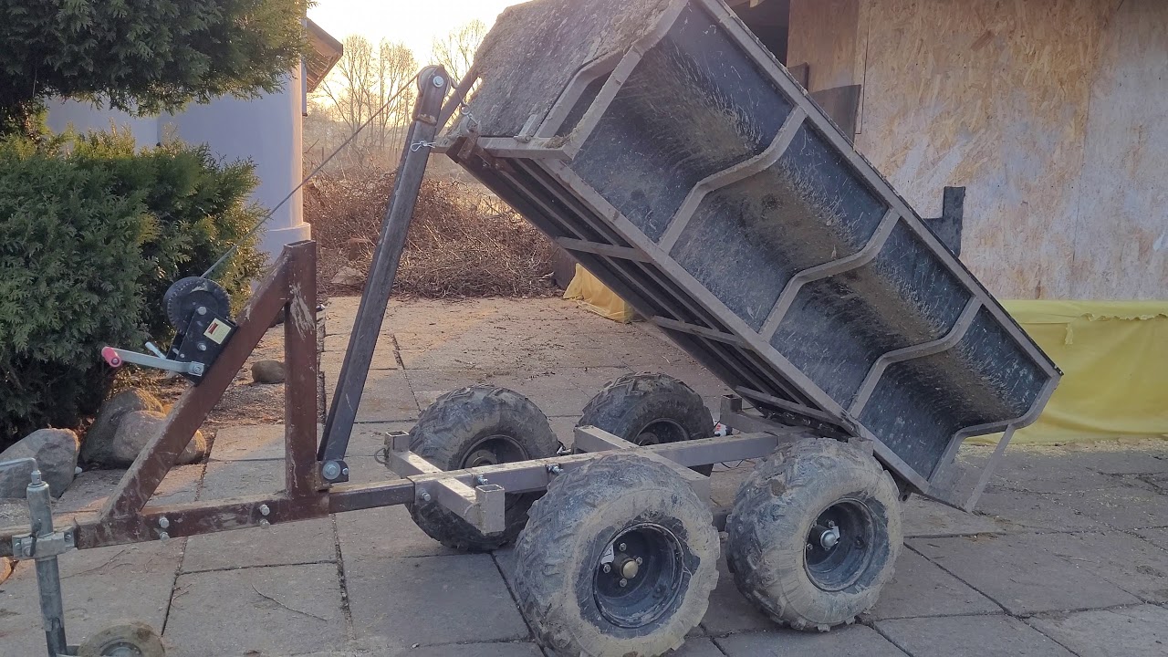 Przeróbka przyczepy ATV / Trailer ATV Wood1500 4K