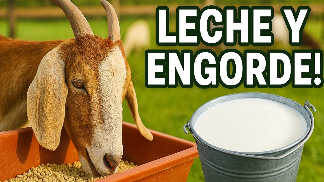 C&oacute;mo Alimentar Cabras para Engorde y Producci&oacute;n de Leche