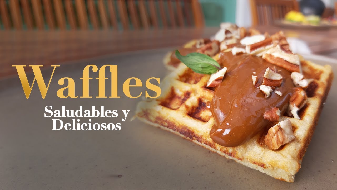 Waffles saludables.