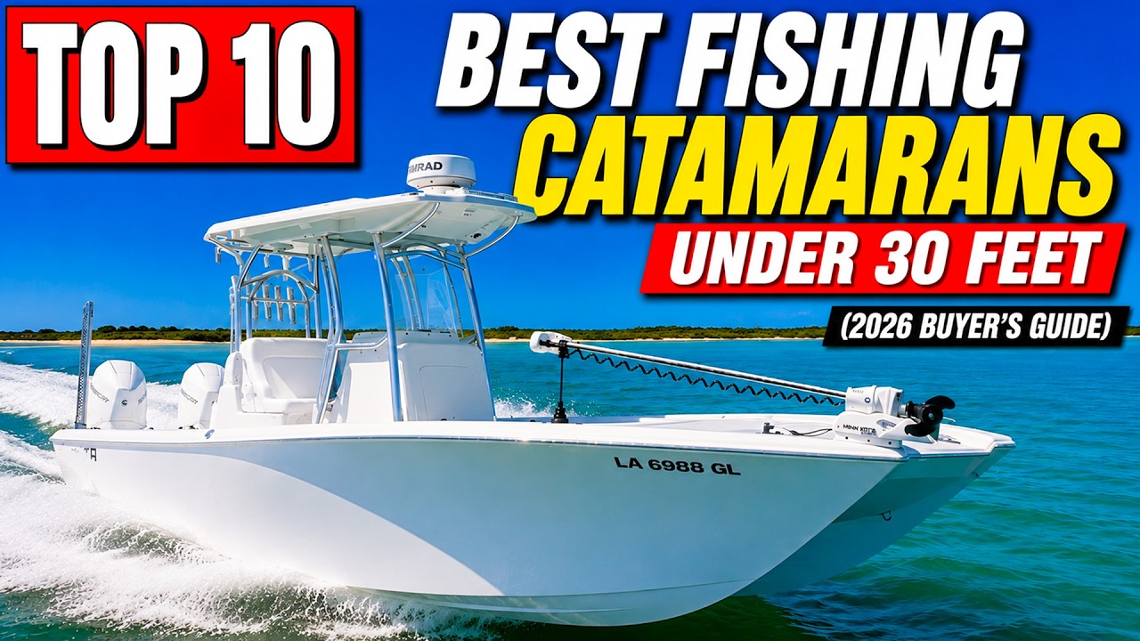 TOP 10 Best Fishing Catamarans Under 30 Feet (2026 Buyer&rsquo;s Guide)