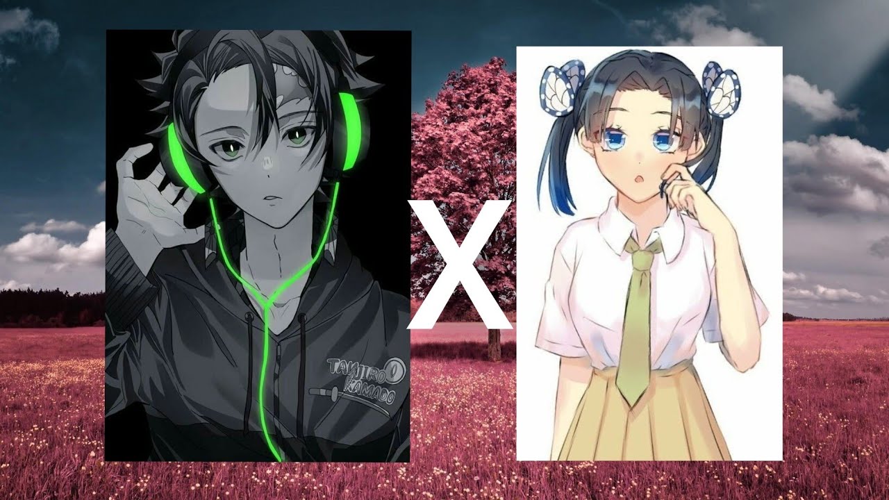 Modern tanjiro x aoi||part 1||the hyper gangster and jealous
