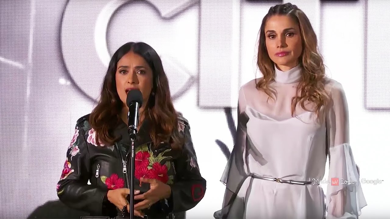 Salma Hayek Pinault & Queen Rania: Education Cannot Wait | Live at Global Citizen Festival 2016