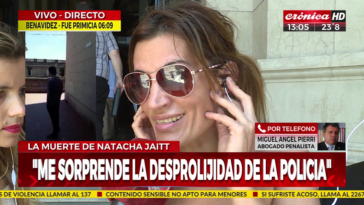 Luis Ventura y Miguel Ángel Pierri opinaron sobre la muerte de Natacha Jaitt