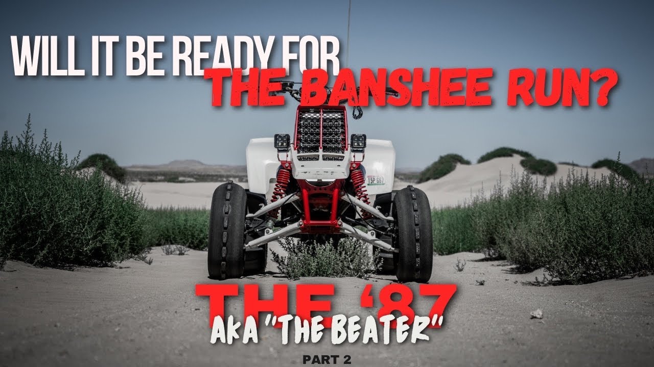 Rebuilding the ‘87 Banshee PART 2