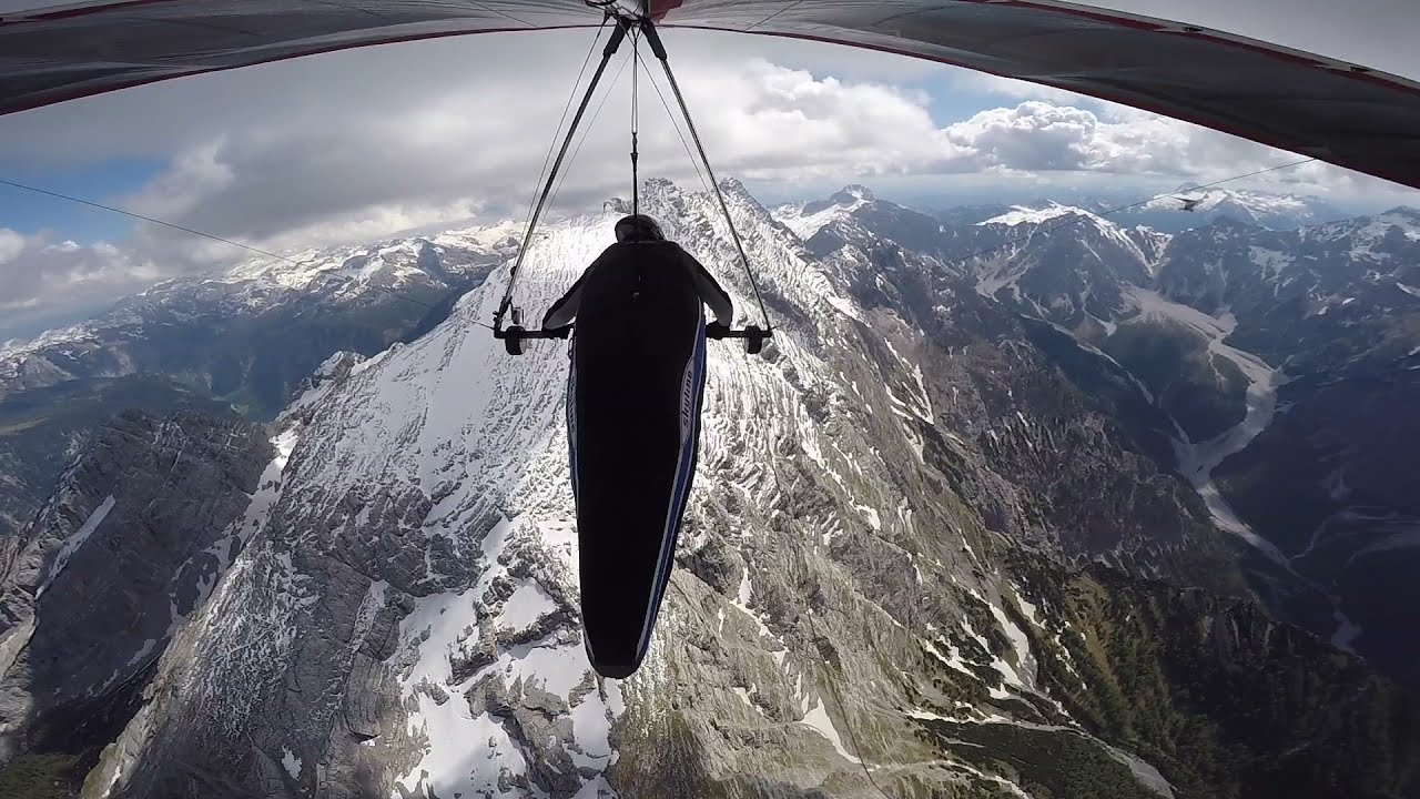 Visiting famous Watzmann, 2020-06-02, Hanggliding, Germany