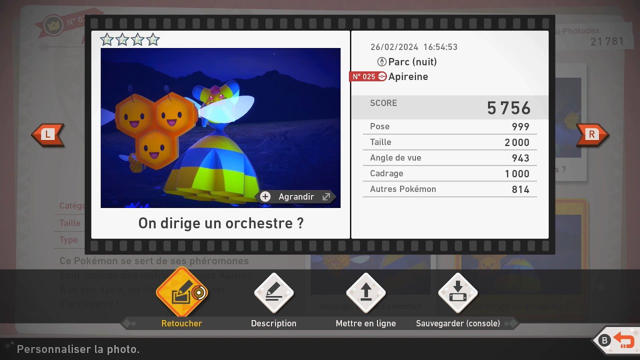 Vespiquen 4☆ 5756 - New Pok&eacute;mon Snap