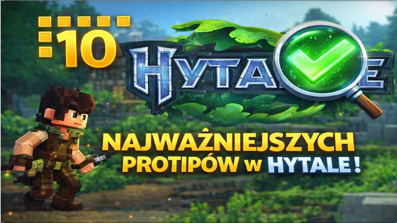 Top 10 Najważniejszych pro tip&oacute;w w Hytale ! 🧐