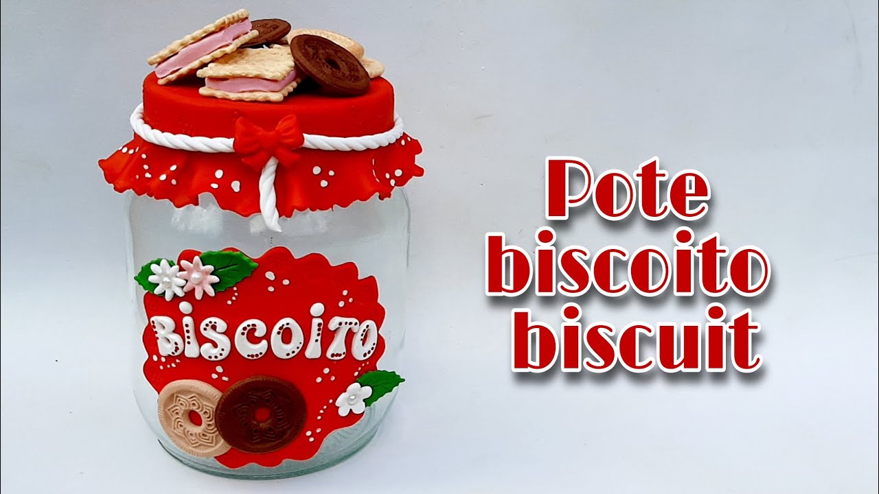 Pote biscoito de biscuit