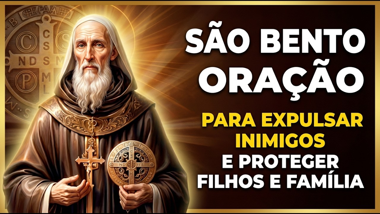 🛑 SÃO BENTO DESTRUINDO INVEJAS E MALDIÇÕES | OUÇA POR 7 DIAS E PROTEJA SUA FAMÍLIA
