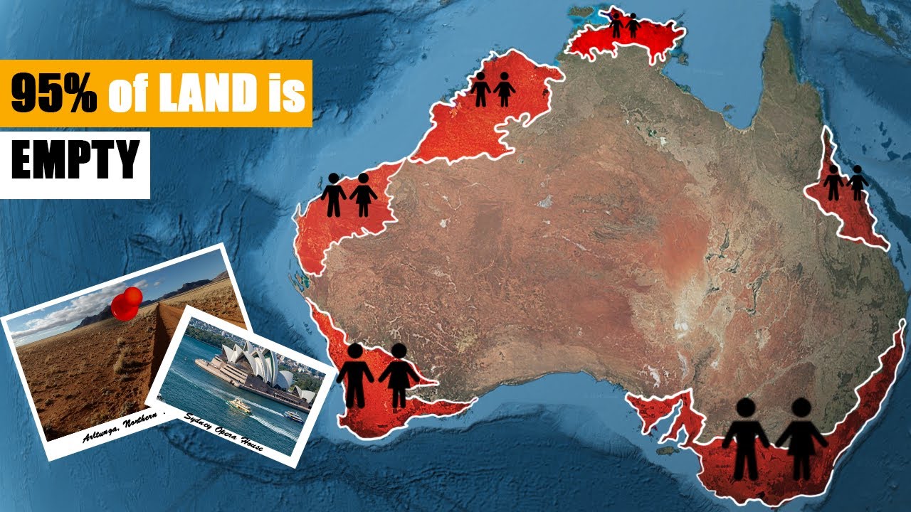Why Australia's 95% land is Empty?