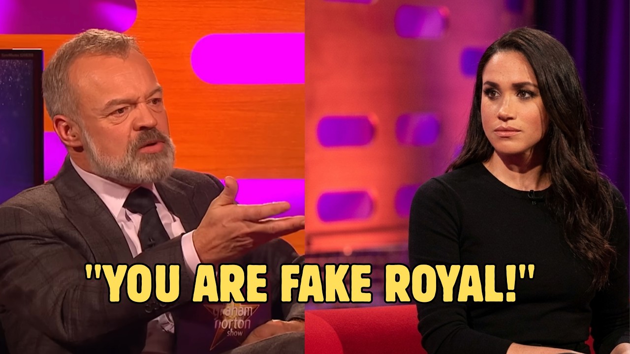 Грэм Нортон наконец-то не выдержал — Меган Маркл в ярости покинула прямой эфир.