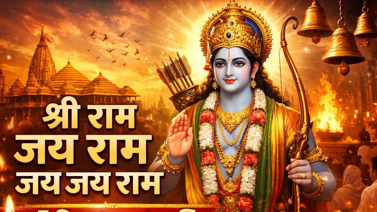 श्री राम जय राम जय जय राम संकीर्तन | Ram Naam Jap for Peace #JaiShriRam#RamBhajan#RamNaam