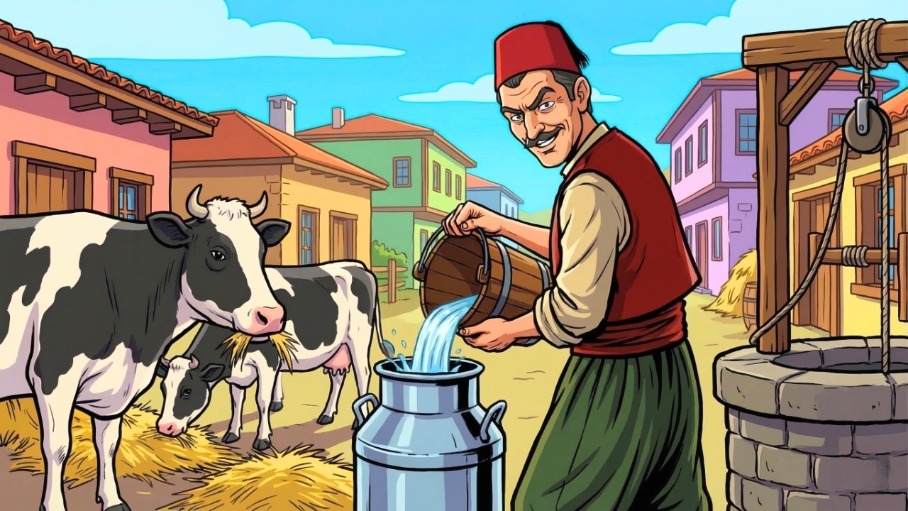 Süte Su Katarak Zengin Oldu… Haydan Gelen Huya Gitti | İbretlik Hikaye