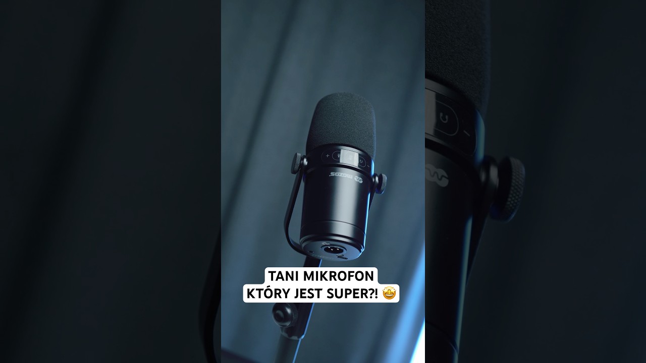 Mikrofon za 249 zł podgryza Shure MV7?! #shrots