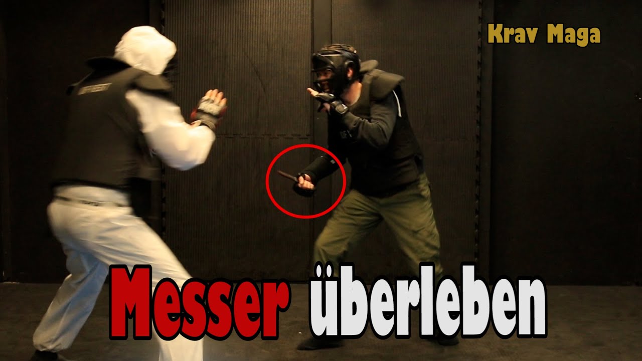 Messerabwehr mit bloßen Händen? Überlebenstipps u. Technik bei lebensbedrohlichem Angriff mit Messer