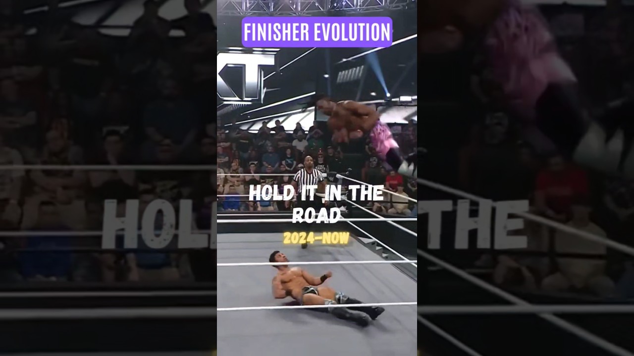 Every FINISHER of Je'Von Evans ! #shorts #wwe