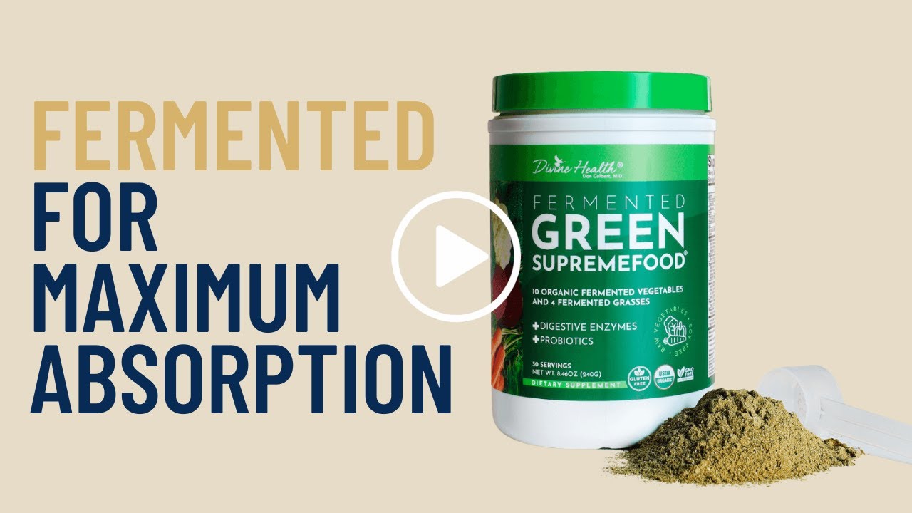 Fermented Green Supremefood: by Dr. Don Colbert M.D.
