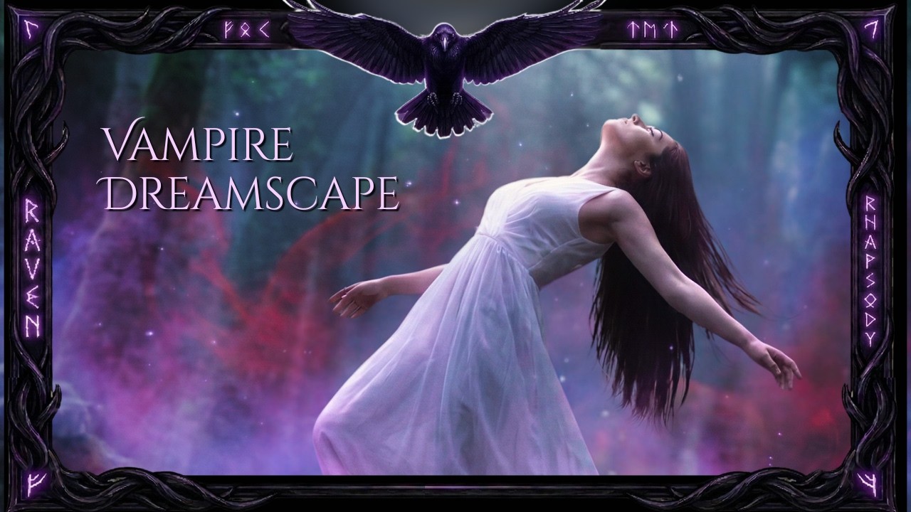 Vampire Acid Dream | 1-Hour Dark Feminine Ambience (Cinematic Longplay)