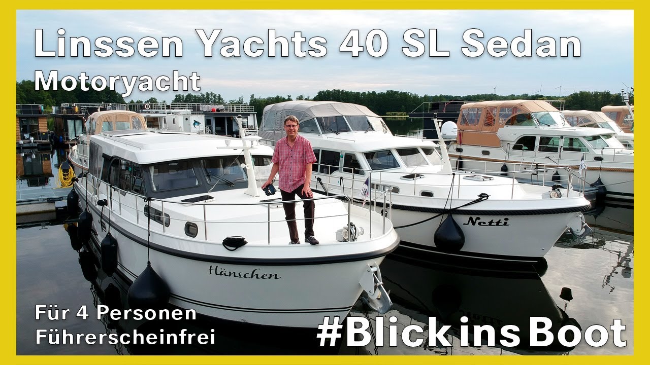 Linssen SL 40 Sedan von EastWest Charter | Besichtigung Motoryacht