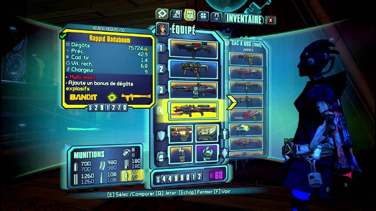 Borderlands 2 :Compétence gaige + elephant gun.