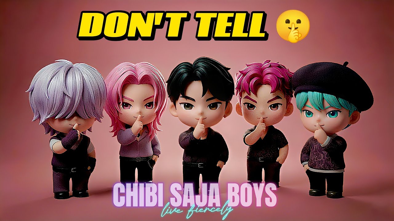 What Saja Boys do waiting for Season 2... 😂 (Chibi K-Pop Demon Hunters)