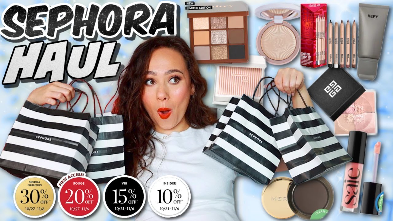 SEPHORA SAVINGS EVENT HAUL 2023!! NEW HOLIDAY MUST HAVES!