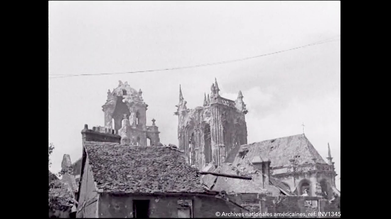 Argentan d&eacute;truit - 19 ao&ucirc;t 1944