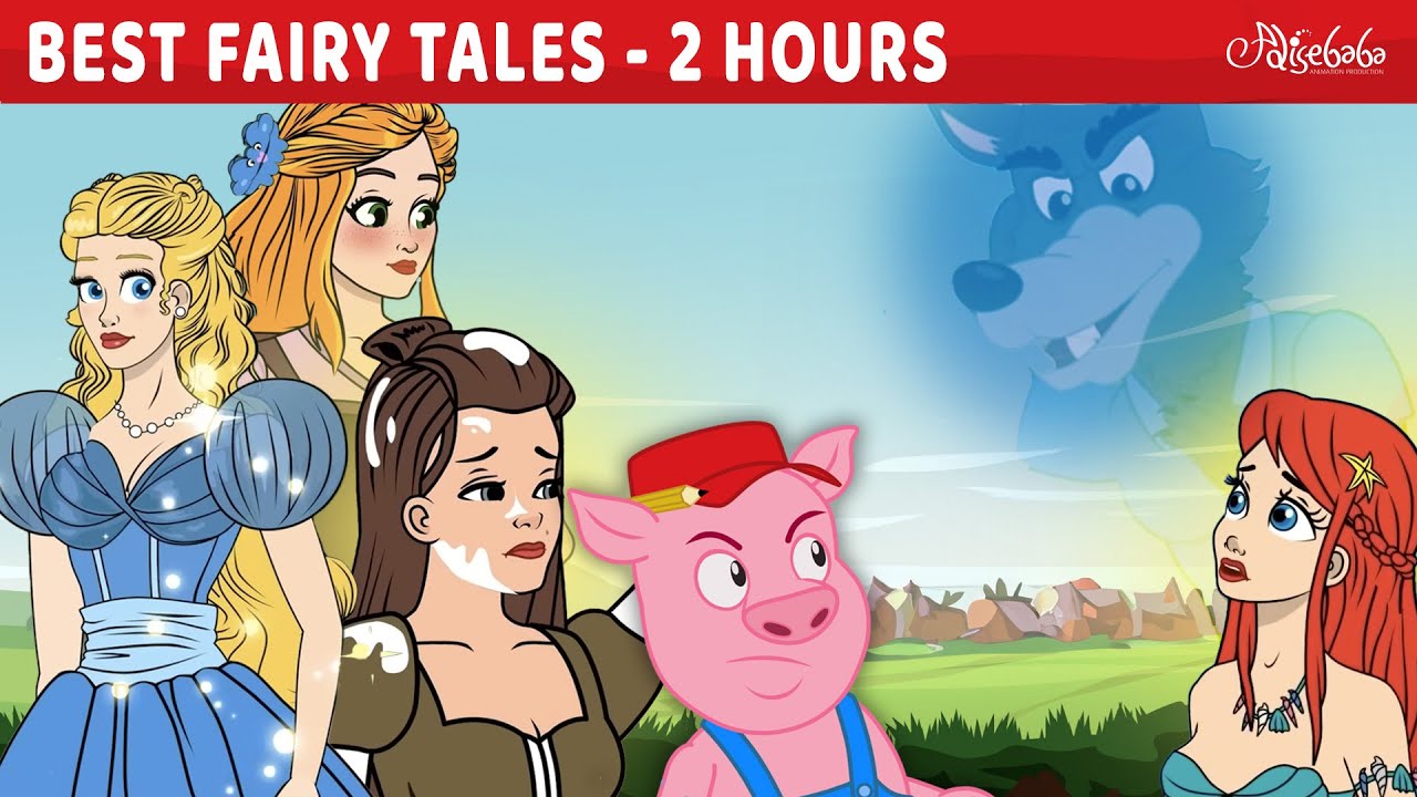 2 Hours of Best Fairy Tales 🐷👑❄️ Rapunzel, Three Little Pigs & More | Bedtime Stories for Kids