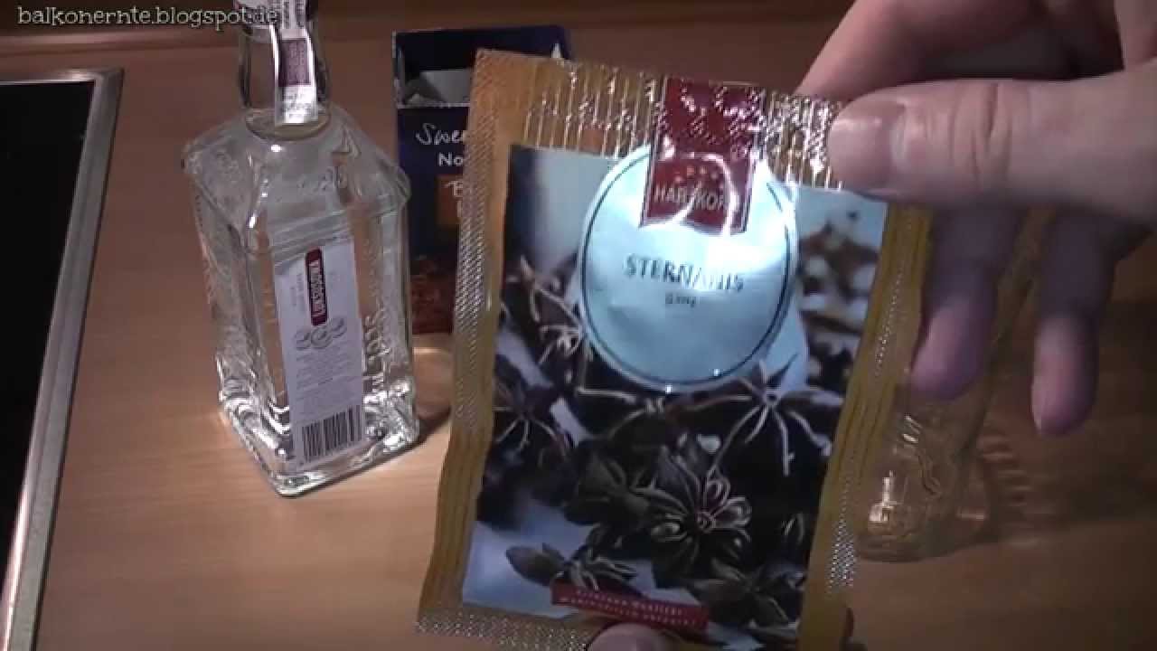 Anislikör selber herstellen mit Sternanis - Teil 1