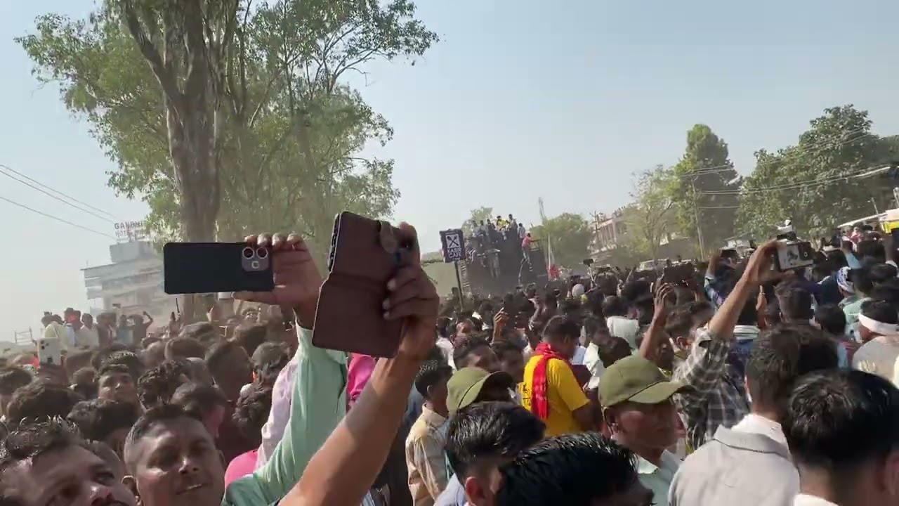 Netarang me full public SUPAR ZANKAR BAND 🚀