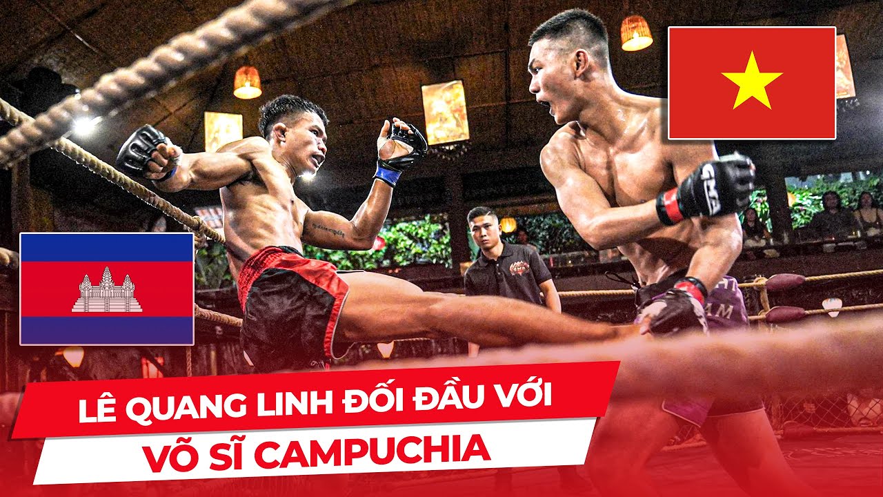 Trận MMA không thể rời mắt: Lê Quang Linh (VIE) vs Atchey Chanreach (CAM)