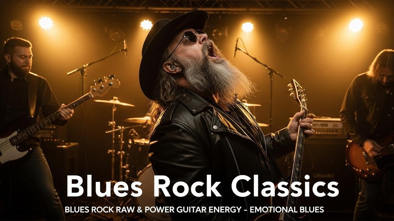 Deep Purple, Led Zeppelin, AC DC, Jimi Hendrix – Classic Blues Rock Explosion