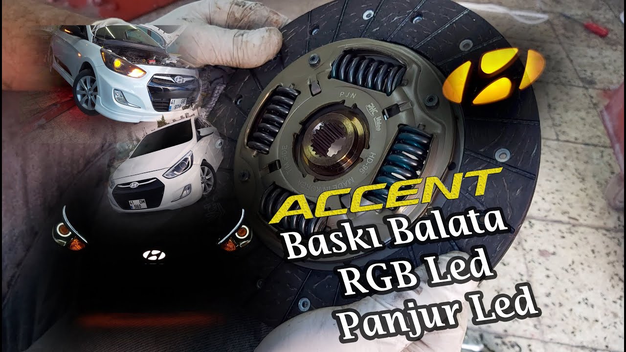 Hyundai Accent Blue Baskı Balata Değişimi Valeo Yeşil Kutu
