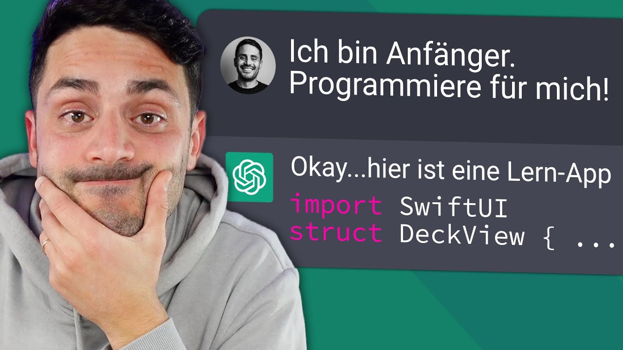 ChatGPT zum Programmieren als Anfänger! 🤯