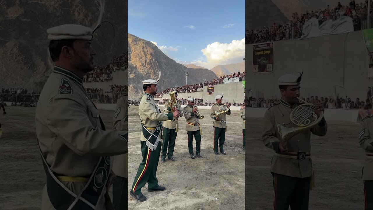 GB Scouts Cultural band Gilgit❤️&zwj;🩹 #shortsviral #culturaldance #performance
