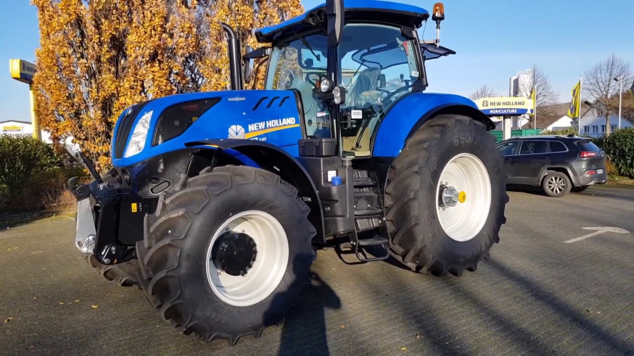 Traktor New Holland T7 230 AC, 2017, 3h, FH, Wegberg, Germany