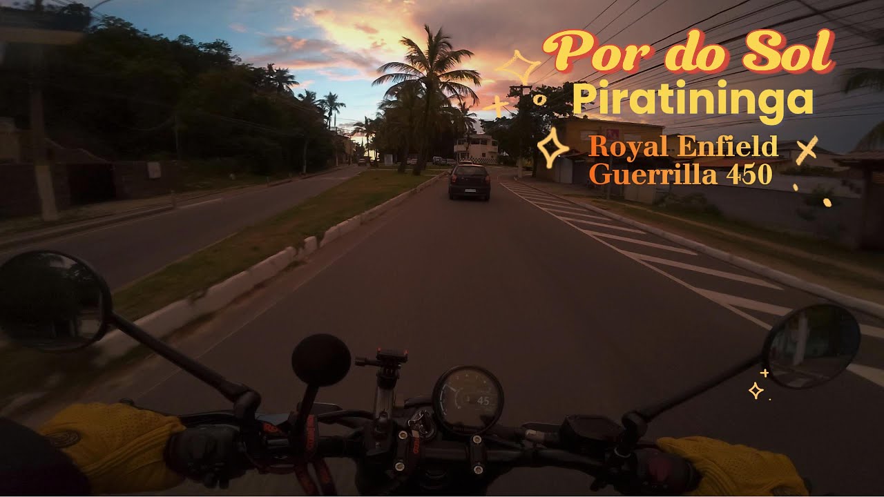 Royal Enfield Guerrilla 450 - Ponteira MTG - Osmo Action 5 pro - HLG 10 - 60 FPS - Jan 26
