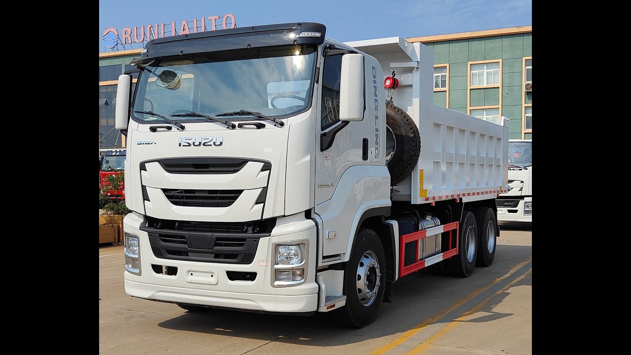 ISUZU GIGA 6x4 380HP Dump Truck 15cbm 20Ton Capacity Export to Russia Good Price for Sales