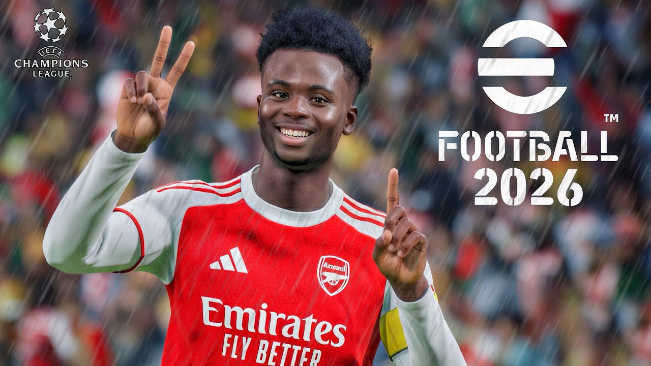 eFootball 2026 (PS5 PRO) 4K | ARSENAL vs. PARIS SAINT-GERMAIN | Update Gameplay 