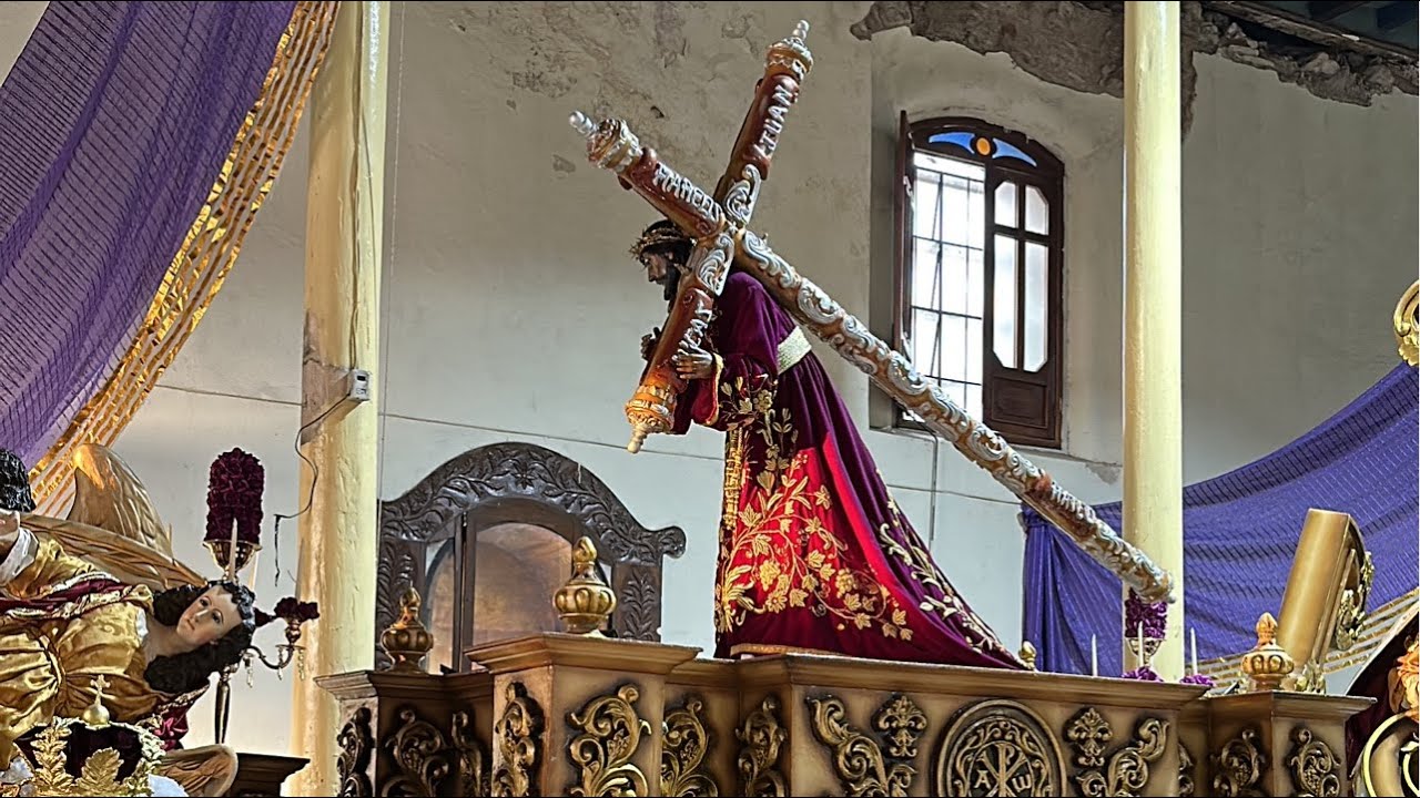 🔴 EN VIVO | Salida de Jesus Nazareno de Palin desde la Catedral de San Cristobal en Palin Escuintla