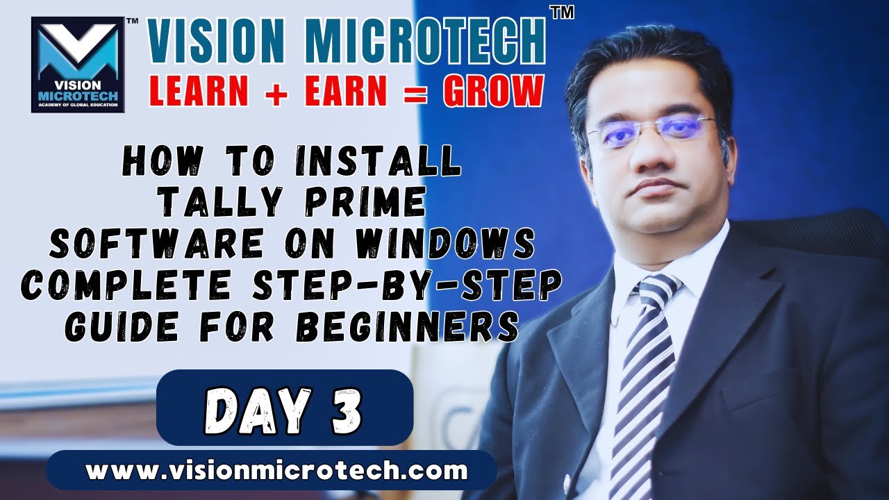 How to Install Tally Prime Software on Windows | Complete Step-by-Step Guide for Beginners