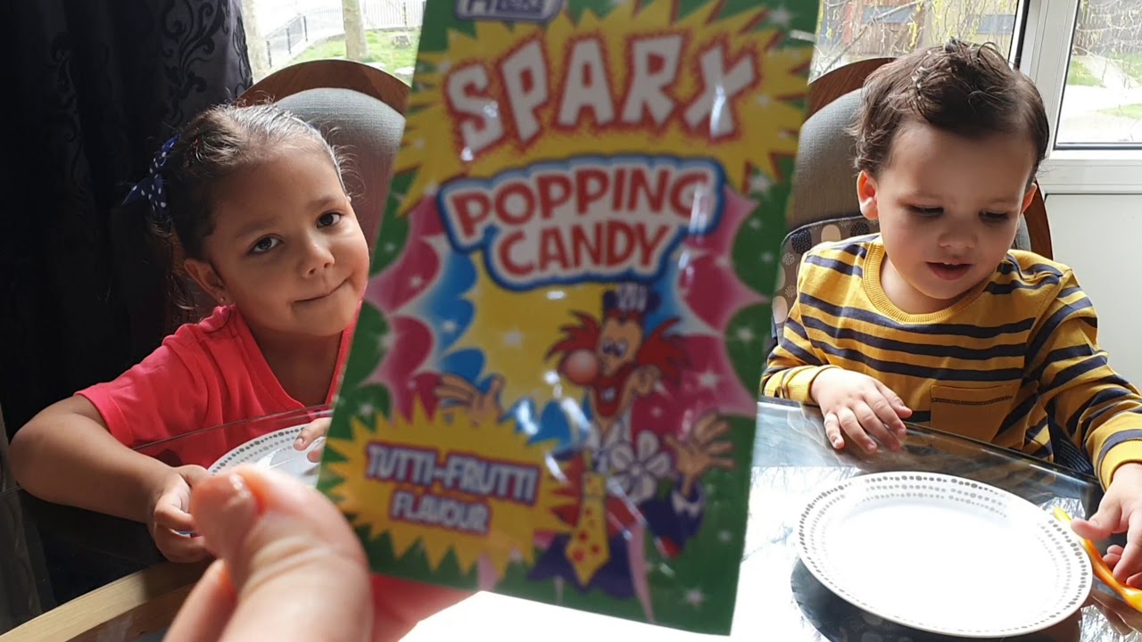 First time tasting Popping Candy