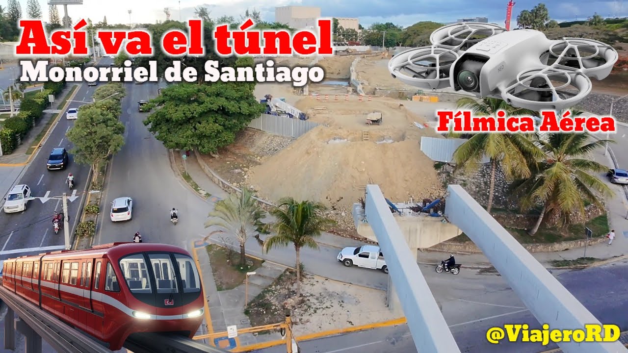 Así va el Túnel del Monorriel de Santiago en el Área Monumental 