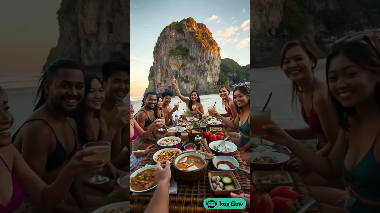 Savor Paradise: Dining & Drinks on a Dreamy Beach